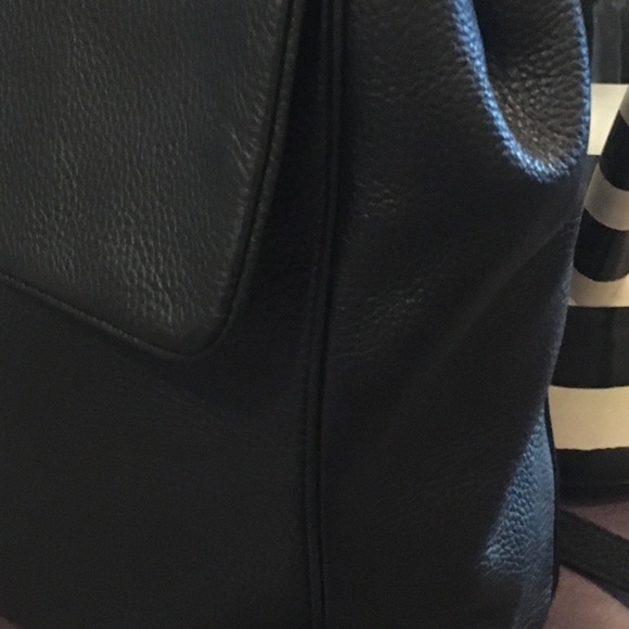 Kate Spade ♠️ NWOT Black Pebble Leather Backpack - Picture 6 of 11